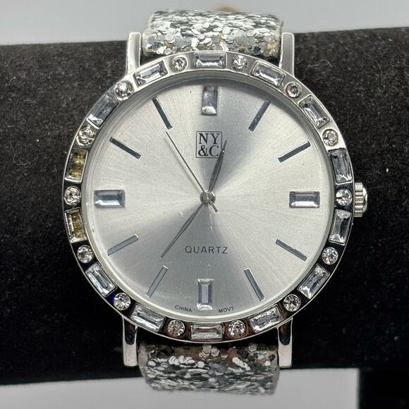 Silver NY&C Men's Watch - Picture 1 of 3